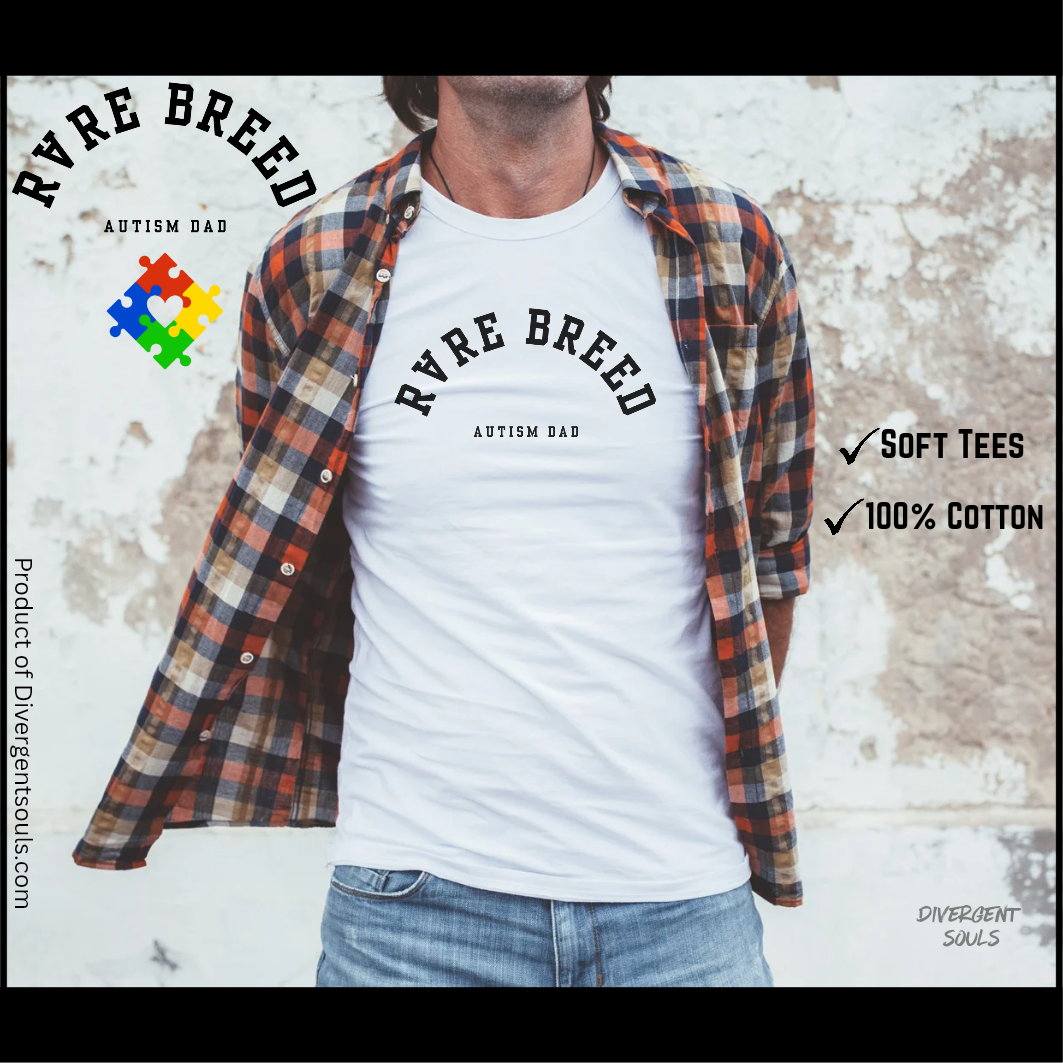 Rare Breed "Autism Dad" Tee