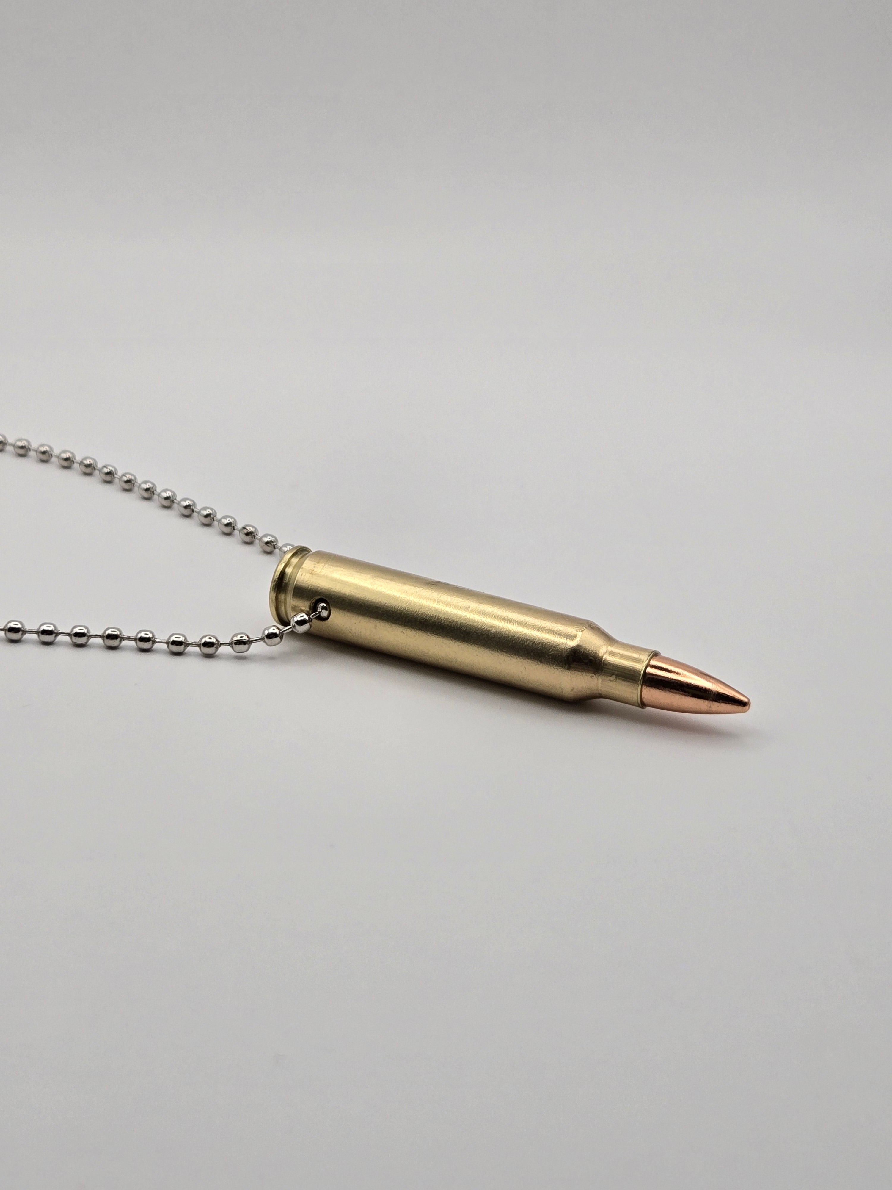 .223 Rifle Bullet Necklace