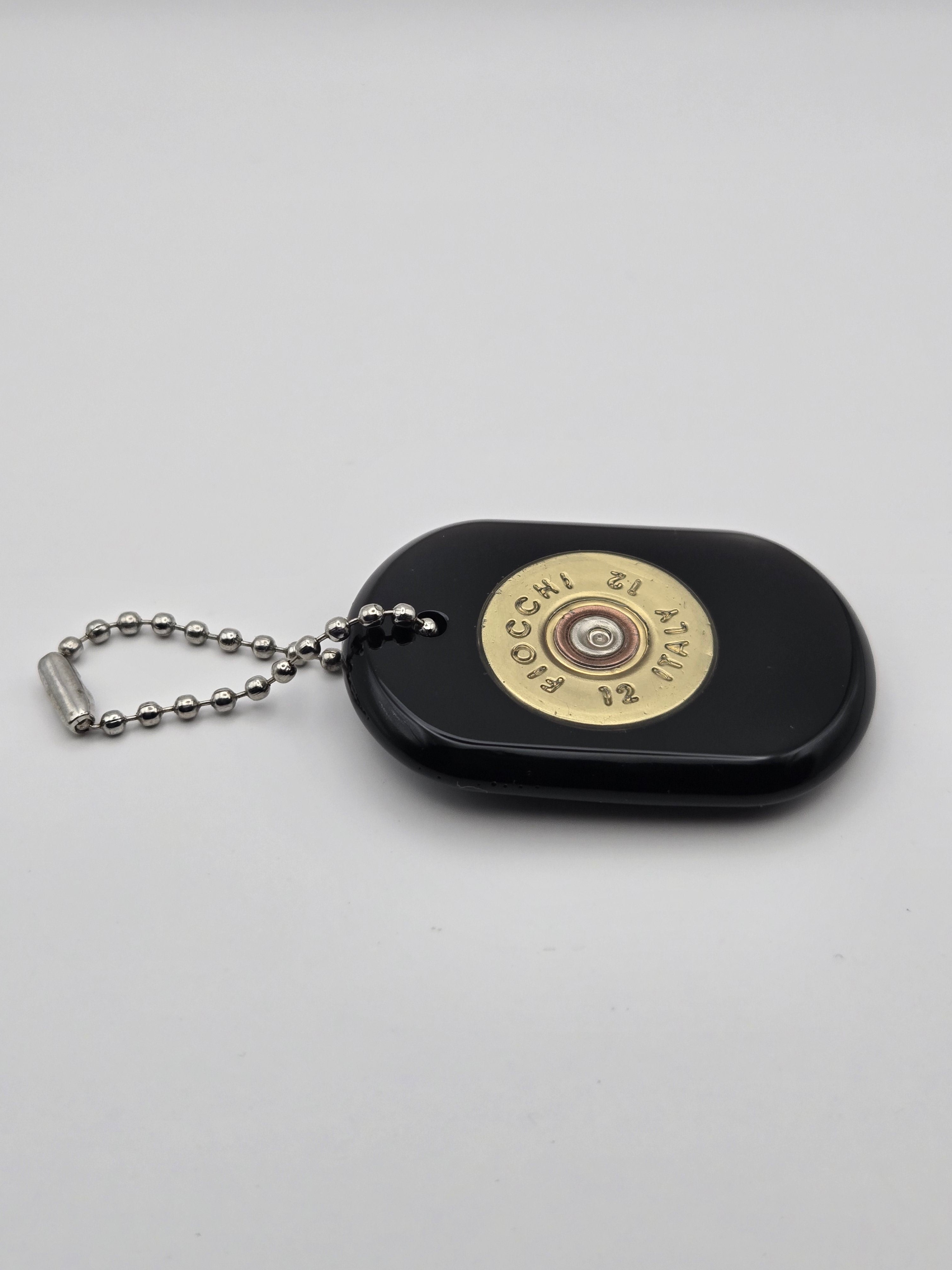 12 Gauge Military Style Keychain