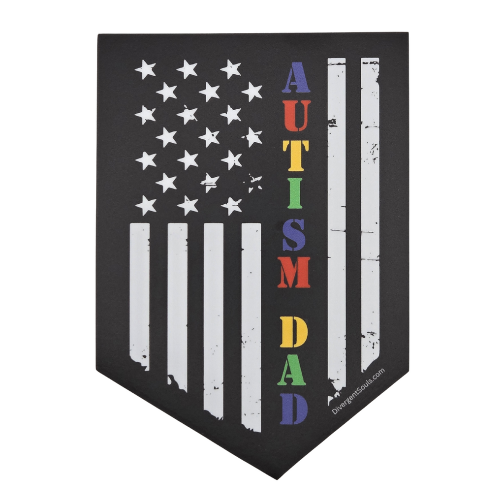 Autism Dad Vinyl Die Cut Sticker/Decal