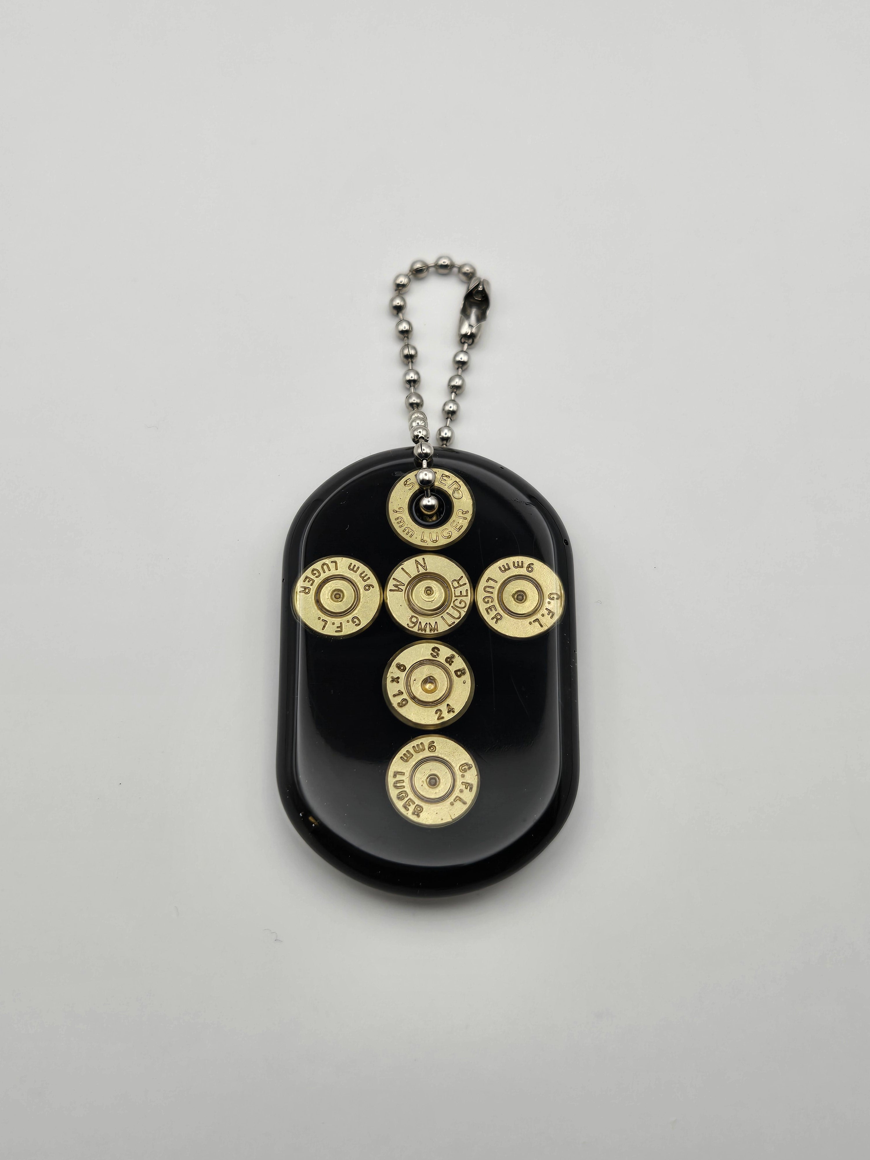 Brass & Faith 9mm Military Style Keychain
